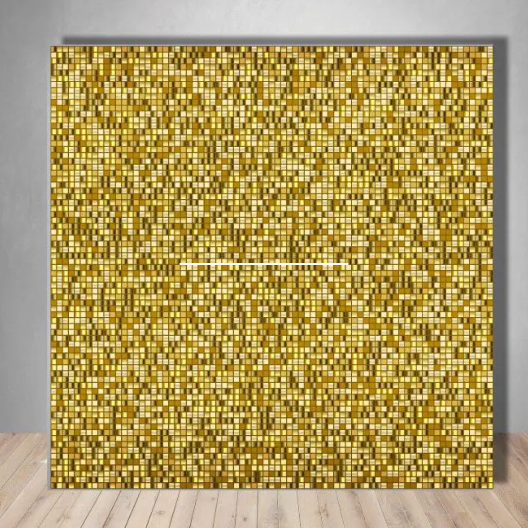 Gold Shimmer Wall